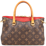 Louis Vuitton Canvas Monogram Pallas PM Handbag