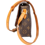 Louis Vuitton Canvas Monogram Saint Cloud MM Crossbody Bag
