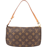 Louis Vuitton Canvas Monogram Pochette Accessoire Handbag