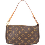 Louis Vuitton Canvas Monogram Pochette Accessoire Handbag