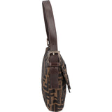 Fendi FF Monogram Baguette Handbag