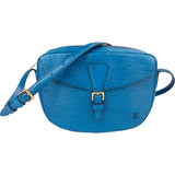 Louis Vuitton Bleu Epi Leather Jeune Fille MM Crossbody Bag