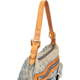 Louis Vuitton Denim Monogram Baggy PM Shoulder Bag