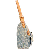 Louis Vuitton Denim Monogram Baggy PM Shoulder Bag