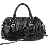 Prada Quilted Patent Leather City Handbag