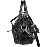 Prada Quilted Patent Leather City Handbag