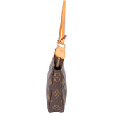 Louis Vuitton Canvas Monogram Pochette Accessoire Handbag