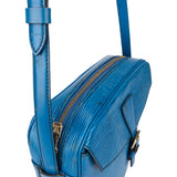 Louis Vuitton Bleu Epi Leather Jeune Fille MM Crossbody Bag