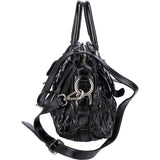 Prada Quilted Patent Leather City Handbag
