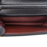 Chanel Quilted Caviar Leather Wallet On Chain Crossbody Bag
