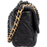 Chanel 19 Quilted Lambskin Single Flap Crossbody Bag