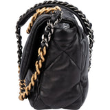 Chanel 19 Quilted Lambskin Single Flap Crossbody Bag
