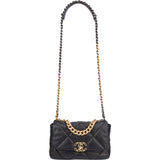 Chanel 19 Quilted Lambskin Single Flap Crossbody Bag
