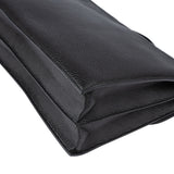 Hermès Noir Leather Sac á Dépéches Business Handbag