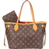 Louis Vuitton Canvas Monogram Neverfull PM Handbag