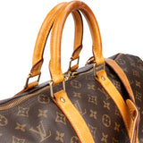 Louis Vuitton Canvas Monogram Keepall 45 Bandouliere