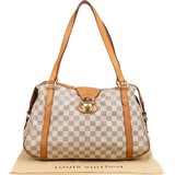 Louis Vuitton Damier Azur Monogram Stresa PM Shoulder Bag