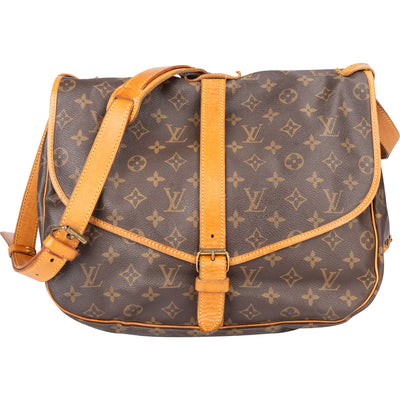 Louis Vuitton Canvas Monogram Saumur 35 Crossbody Bag IM VESTIAIRE LAGERHAUS USA!!! STAND 24.2.26 - vintageandkickz