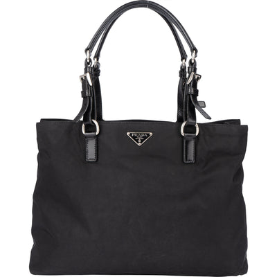 Prada Nylon Triangle Handbag - vintageandkickz
