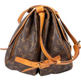 Louis Vuitton Canvas Monogram Saumur 35 Crossbody Bag