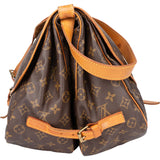 Louis Vuitton Canvas Monogram Saumur 35 Crossbody Bag