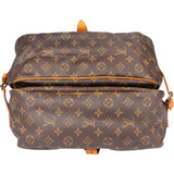 Louis Vuitton Canvas Monogram Saumur 35 Crossbody Bag