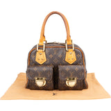 Louis Vuitton Canvas Monogram Manhattan PM Handbag