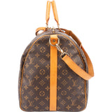 Louis Vuitton Canvas Monogram Keepall 55 Bandouliere