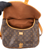Louis Vuitton Canvas Monogram Saumur 35 Crossbody Bag