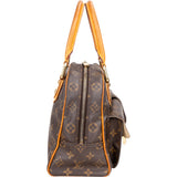 Louis Vuitton Canvas Monogram Manhattan PM Handbag
