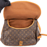 Louis Vuitton Canvas Monogram Saumur 35 Crossbody Bag