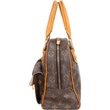 Louis Vuitton Canvas Monogram Manhattan PM Handbag