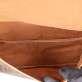Louis Vuitton Canvas Monogram Saumur 35 Crossbody Bag