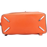 Loewe Orange Leather Puzzle Handbag