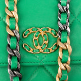 Chanel 19 Quilted Lambskin Wallet On Chain Crossbody Bag