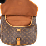 Louis Vuitton Canvas Monogram Saumur 35 Crossbody Bag