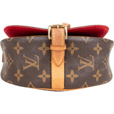 Louis Vuitton Canvas Monogram Tambourine Crossbody Bag