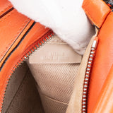 Loewe Orange Leather Puzzle Handbag