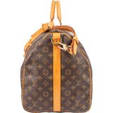 Louis Vuitton Canvas Monogram Keepall 55 Bandouliere