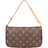 Louis Vuitton Canvas Monogram Pochette Accessoire Handbag