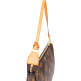 Louis Vuitton Canvas Monogram Pochette Accessoire Handbag