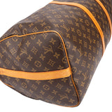 Louis Vuitton Canvas Monogram Keepall 55 Bandouliere