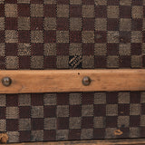 Louis Vuitton Damier Mark 2 c.1890s Courrier 100 Trunk Malle Koffer