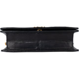 Chanel Quilted Lambskin 24K Gold Single Flap Crossbody Bag