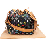 Louis Vuitton Monogram Murakami Multicolor Sac Noé Petit Shoulder Bag