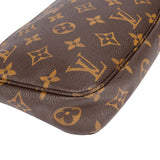 Louis Vuitton Canvas Monogram Pochette Accessoire Handbag