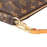 Louis Vuitton Canvas Monogram Pochette Accessoire Handbag