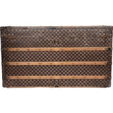 Louis Vuitton Damier Mark 2 c.1890s Courrier 100 Trunk Malle Koffer