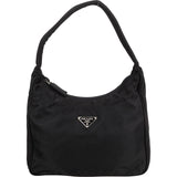 Prada Black Nylon Triangle Vintage Re-Edition Handbag