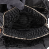 Prada Nylon Croco Optic Triangle Handbag